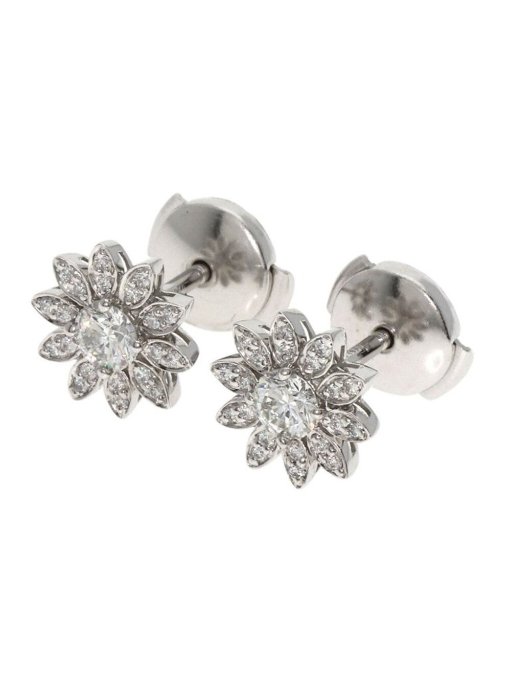 Tiffany & Co. Enchanted Flower Diamond Earrings